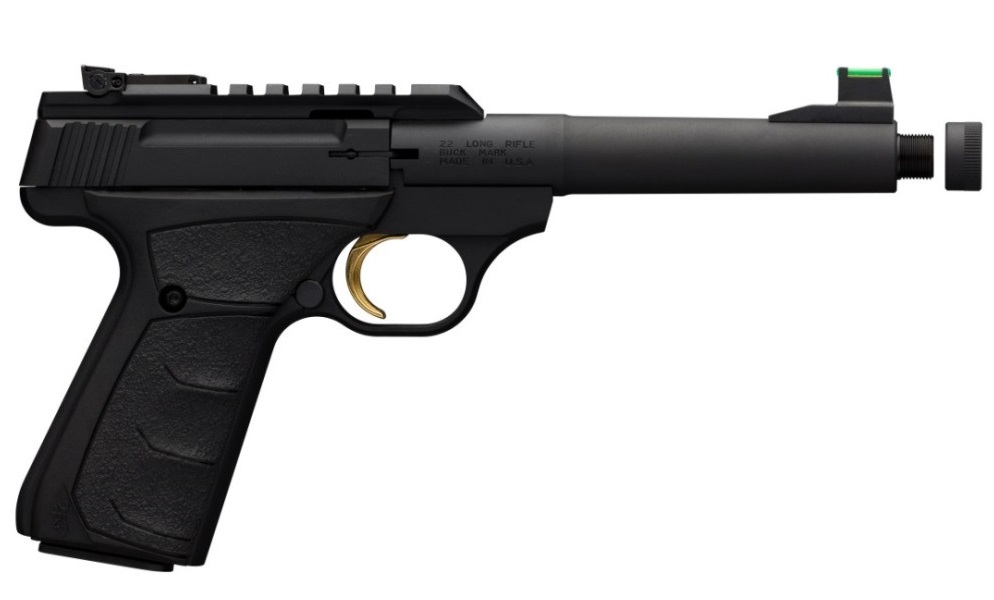 Browning | Buck Mark Camper URX SR | 22 LR | Matte Blued Barrel Black Frame