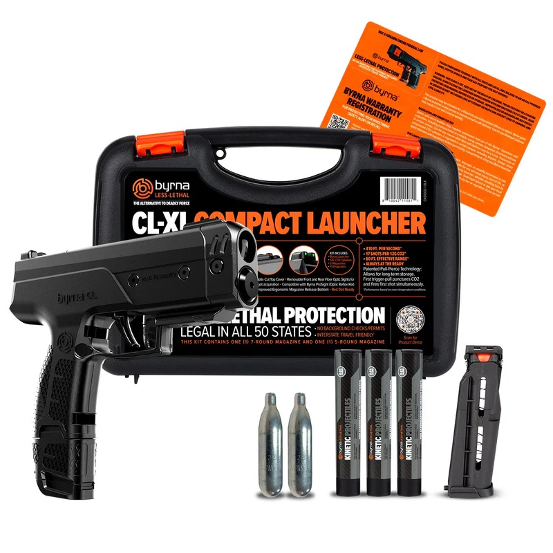 Byrna Technologies | CL Universal Kit | .61 Caliber | Black