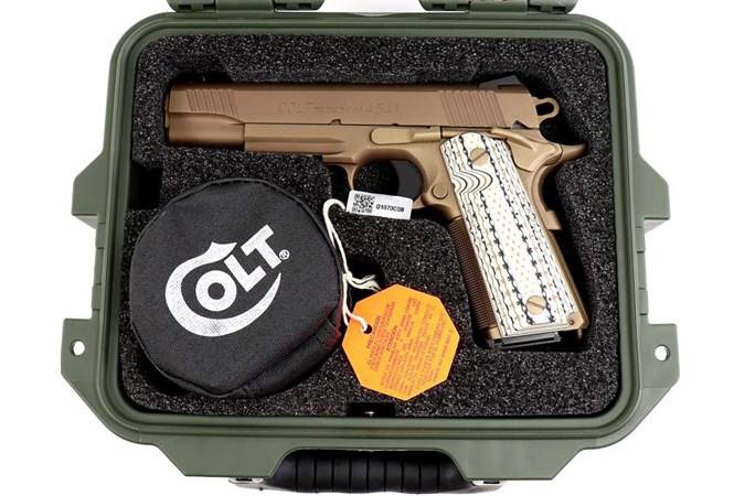 Colt | Custom Shop CQB Pistol | 45 ACP | Flat Dark Earth/Bronze