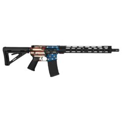 Diamondback Firearms | Carbon DB15 Rifle | 223 Rem | 5.56 NATO | American Flag Cerakote