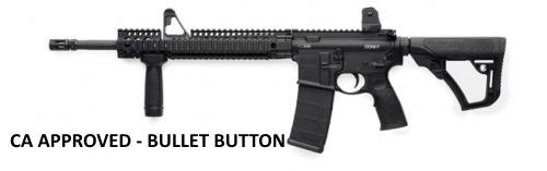 Daniel Defense | DDM4 v1 California Compliant | 223 Rem | 5.56 NATO | Matte Black