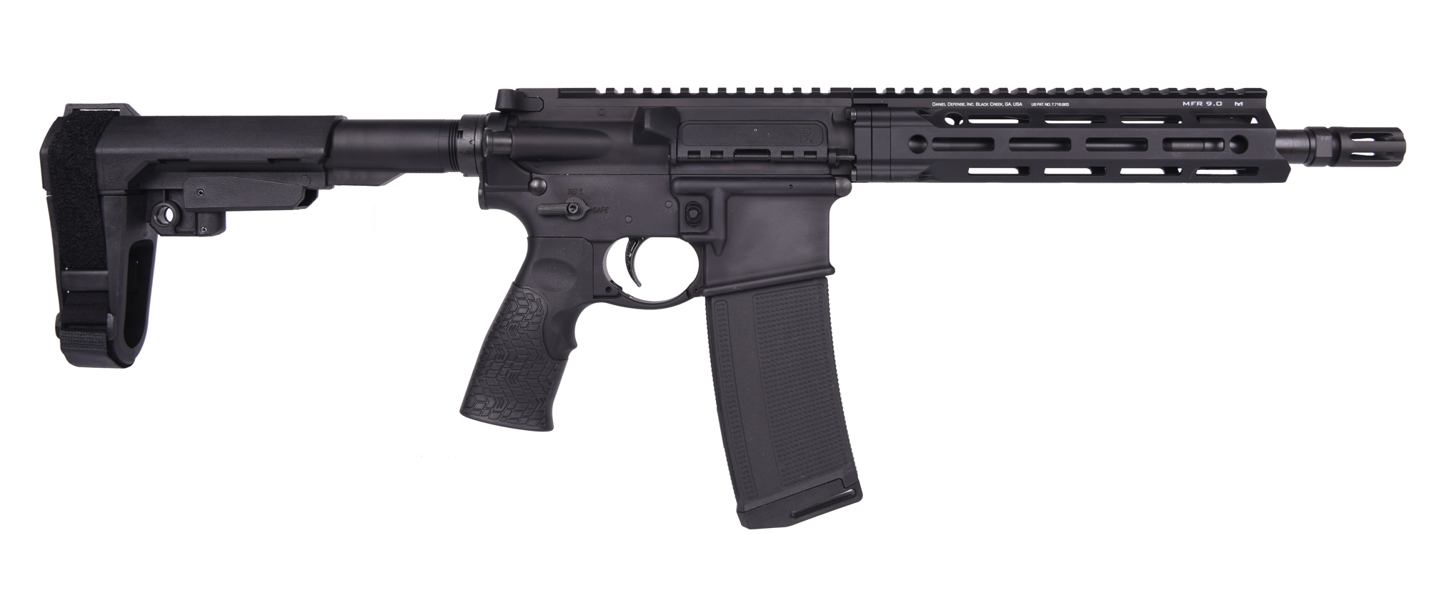 Daniel Defense | DDM4 V7 Carbine Pistol | 300 AAC Blackout | Matte Black