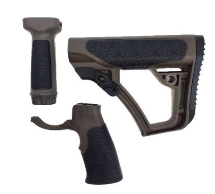 Daniel Defense | Stock/Grip/Foregrip Combo | Mil-Spec+ Brown
