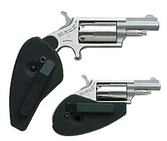 North American Arms | Mini-Rev Holster / Grip Combo | 22 Magnum | Stainless
