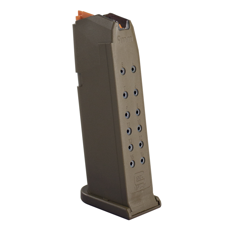 GLOCK | G19 Gen 5 Magazine | 9mm | Flat Dark Earth
