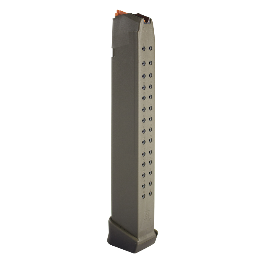 GLOCK | G17 / G19 / G26 / G34 Magazine | 9mm | Olive Drab Green