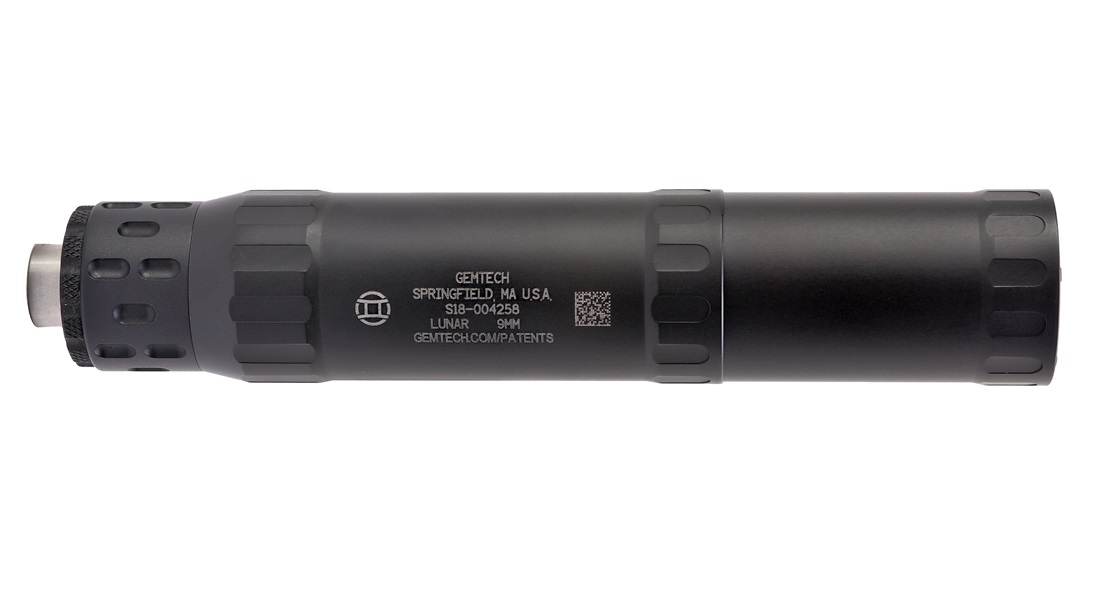 Gemtech | Lunar-9 | 9mm | Matte Black Type III Anodized