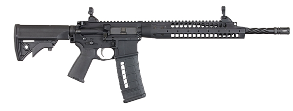 LWRC | SIX8-A5 | 6.8mm SPC | Black Hard Coat Anodized