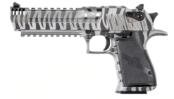 Magnum Research | Desert Eagle | 50 AE | Stainless w/White Tiger Stripe