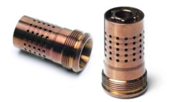 Q | Cherry Bomb Muzzle Brake | Heat Treated