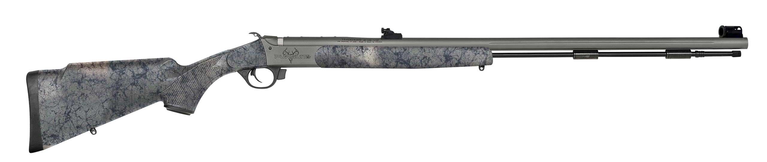 Traditions | Pursuit XT LDR | 50 Caliber | Tungsten Cerakote