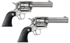 Ruger | SASS Vaquero | 357 Magnum | 38 Special | High-Gloss Stainless Steel