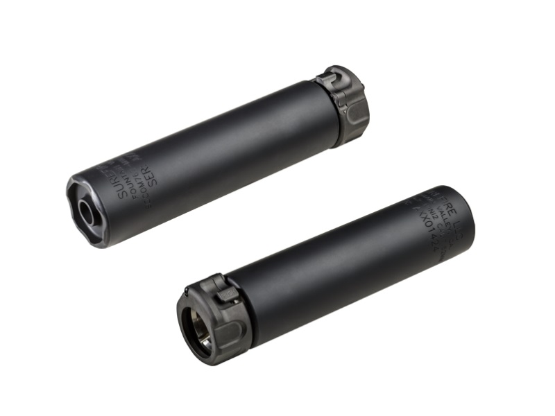 SureFire | SOCOM762-MINI GEN2 Black | 30 Caliber | 7.62mm | Ionbond, Cerakote Matte Black