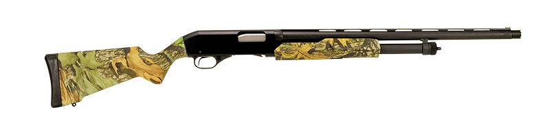Savage Arms | Stevens 320 Spring Camo | 12 Gauge | Matte Black