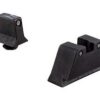 Trijicon | GLOCK 3 Dot Suppressor NS Set | Black & Tritium