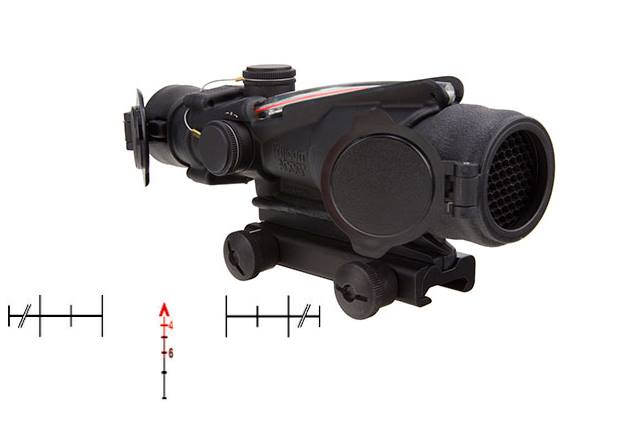 Trijicon | ACOG Army Rifle Combat Optic | 223 Rem | 5.56 NATO | Black