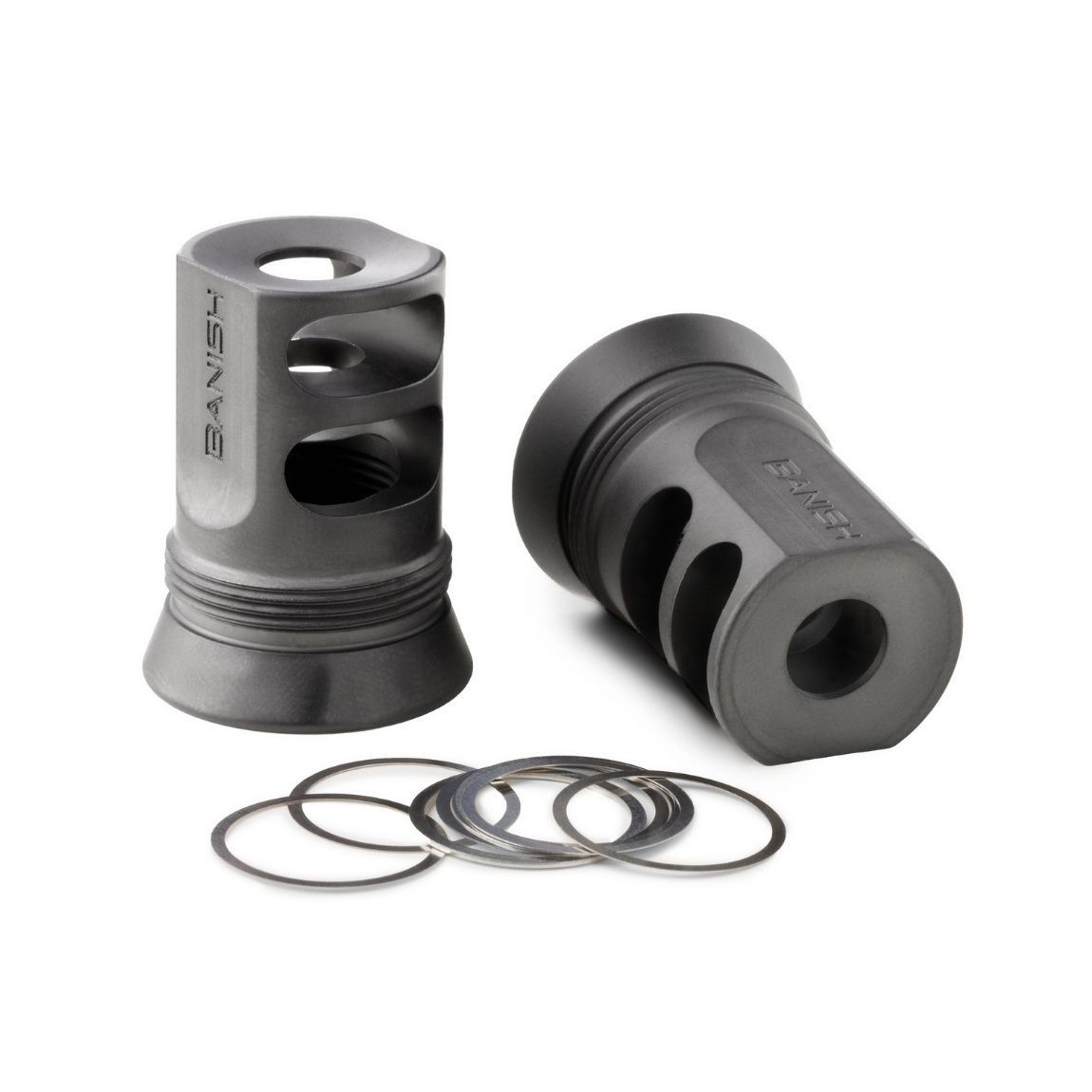 BANISH | Banish 30 Gold Muzzle Brake | Black