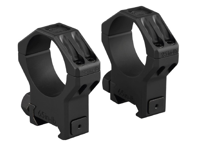 SIG SAUER | Alpha6 Scope Ring Set | Matte Black