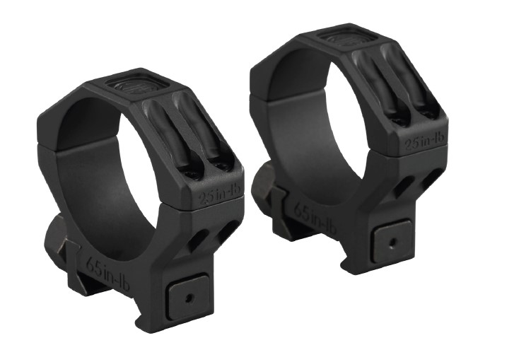 SIG SAUER | Alpha6 Scope Ring Set | Matte Black