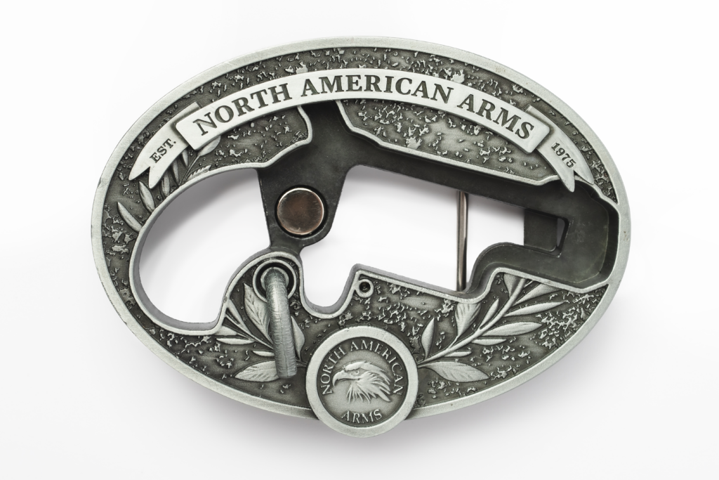 North American Arms | Oval Ornate Belt Buckle