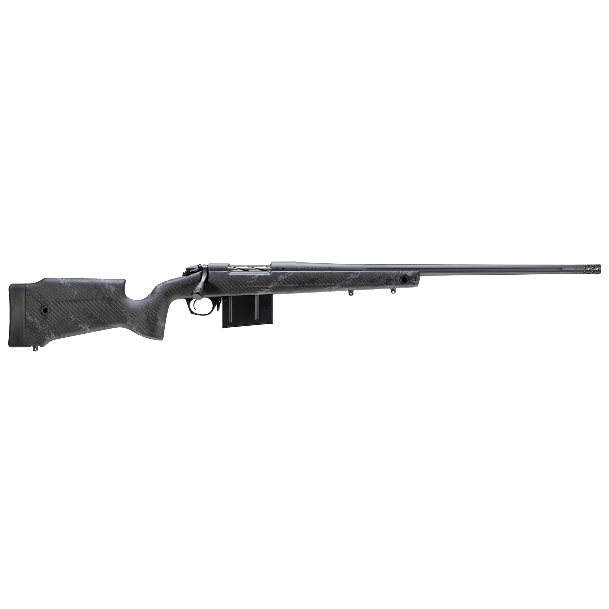 Bergara | Crest | 22-250 | Sniper Gray Cerakote