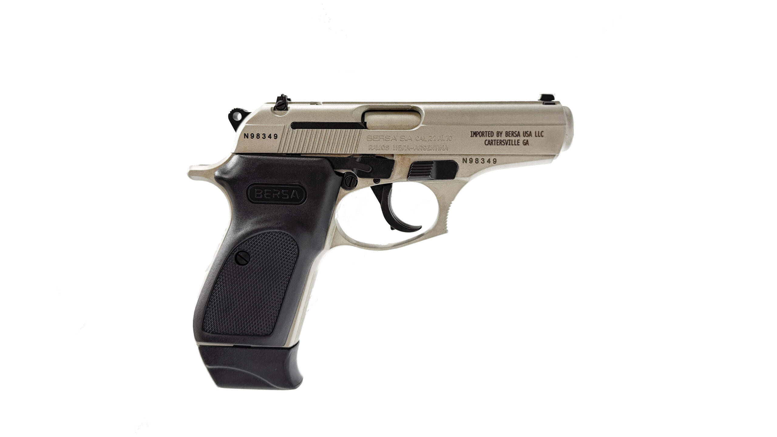 Bersa | Thunder 32 | 32 ACP | Nickel Cerakote