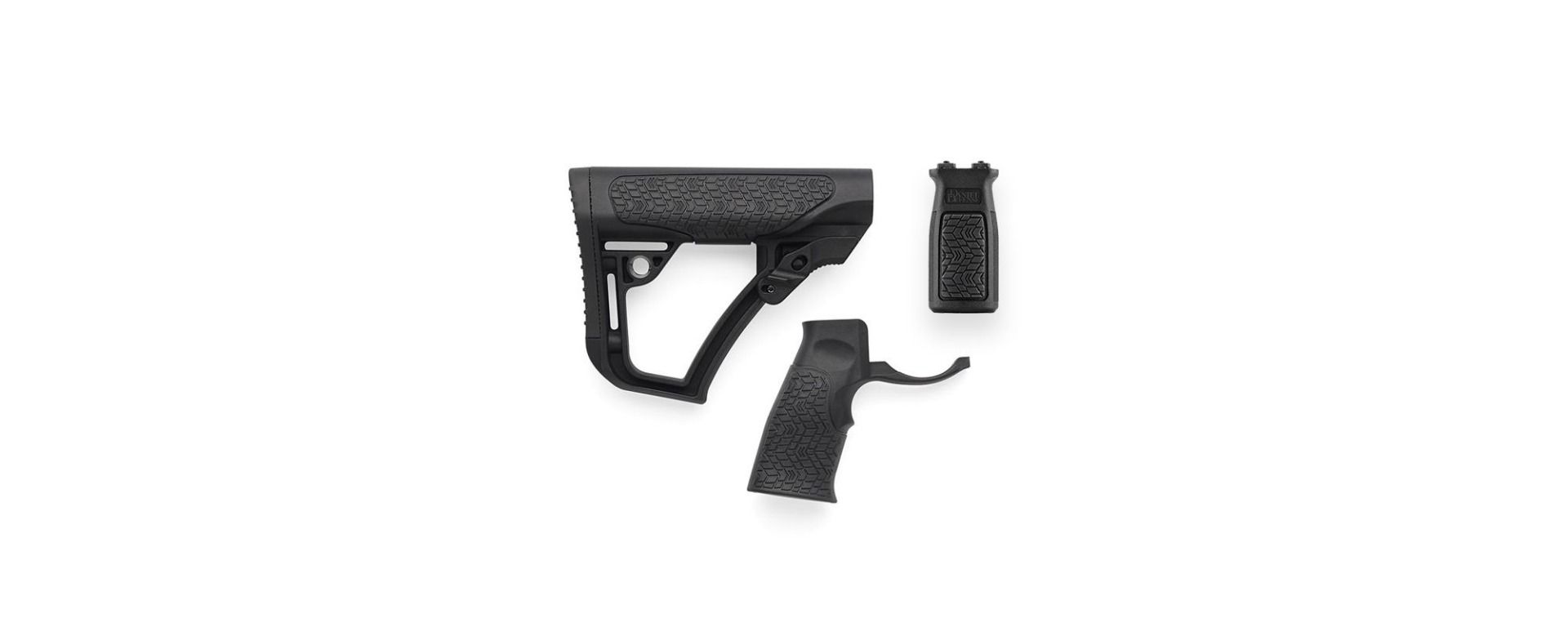 Daniel Defense | Buttstock/Grip/Foregrip Combo | Black