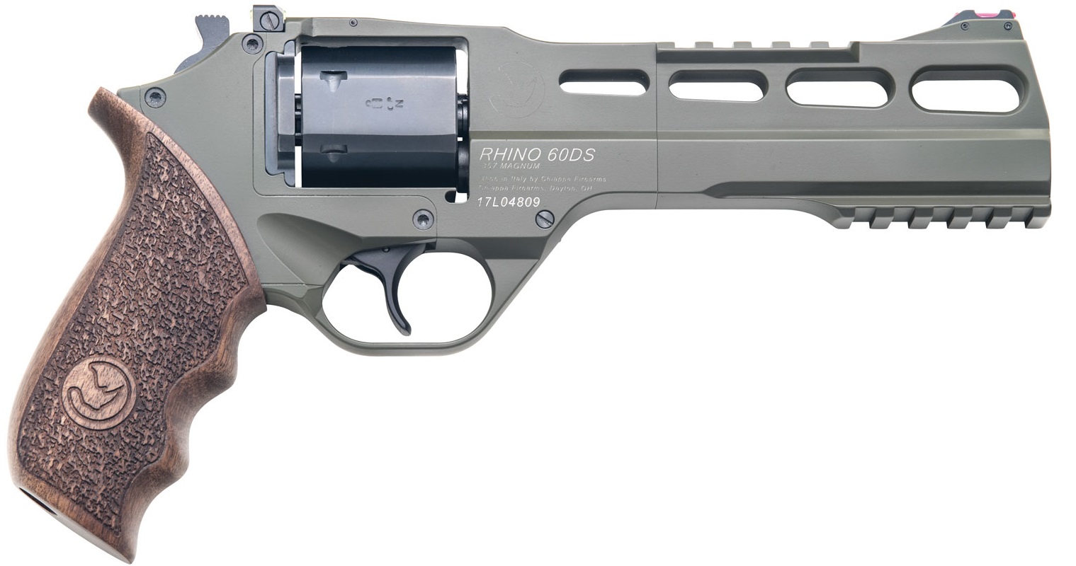 Chiappa Firearms | Rhino 60SAR | 357 Magnum | 38 Special | Olive Drab Green Cerakote