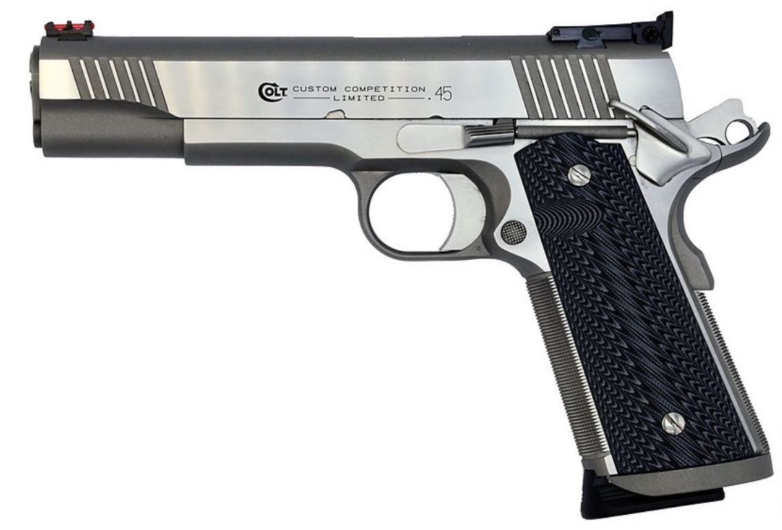 Colt | Series 70 Custom Competition | 45 ACP | Brushed Stainless Steel