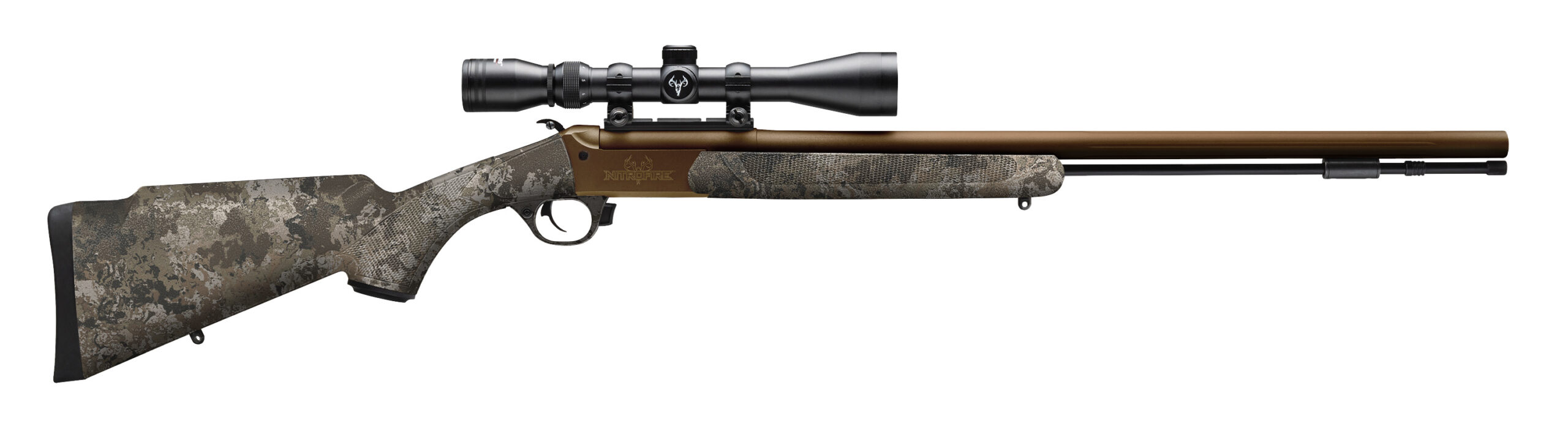 Traditions | Nitrofire | 50 Caliber | Burnt Bronze Cerakote