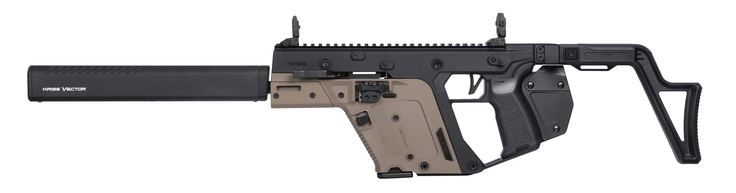Kriss USA | Vector CRB G3 | 10mm | 2-Tone Black & FDE