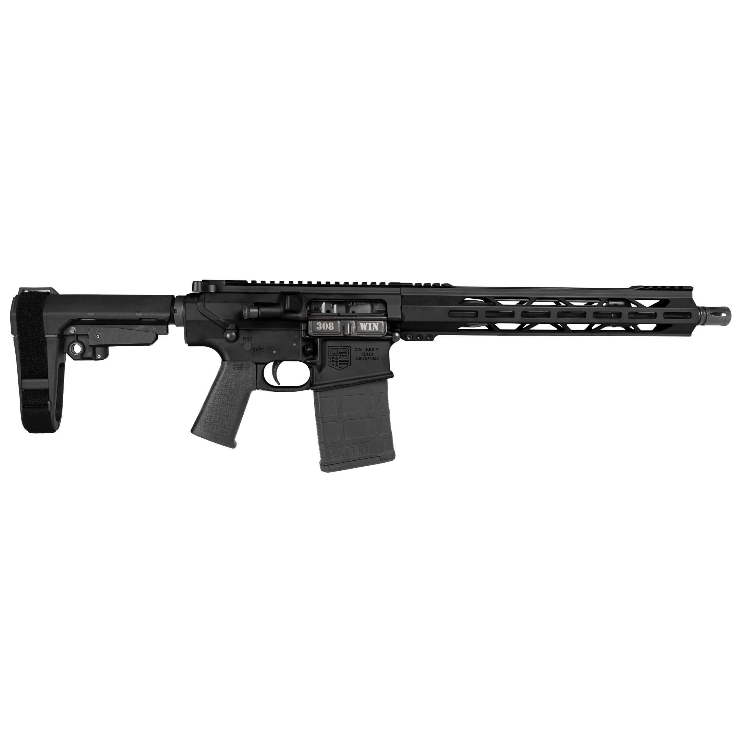 Diamondback Firearms | Carbon DB10 Pistol | 308 Win | Black Anodized
