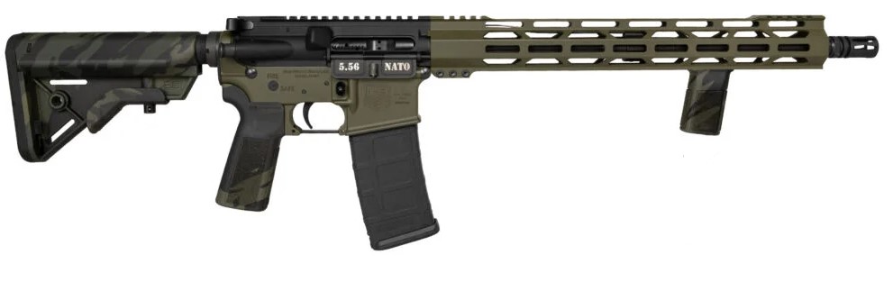 Diamondback Firearms | Carbon DB15 Rifle | 223 Rem | 5.56 NATO | ODG/Black Hardcoat Anodized