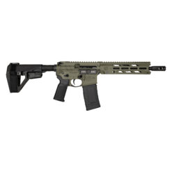 Diamondback Firearms | Obsidian DB15 Pistol | 300 AAC Blackout | Olive Drab Green Cerakote