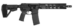 Diamondback Firearms | Obsidian DB15 Pistol | 223 Rem | 5.56 NATO | Matte Black Anodized