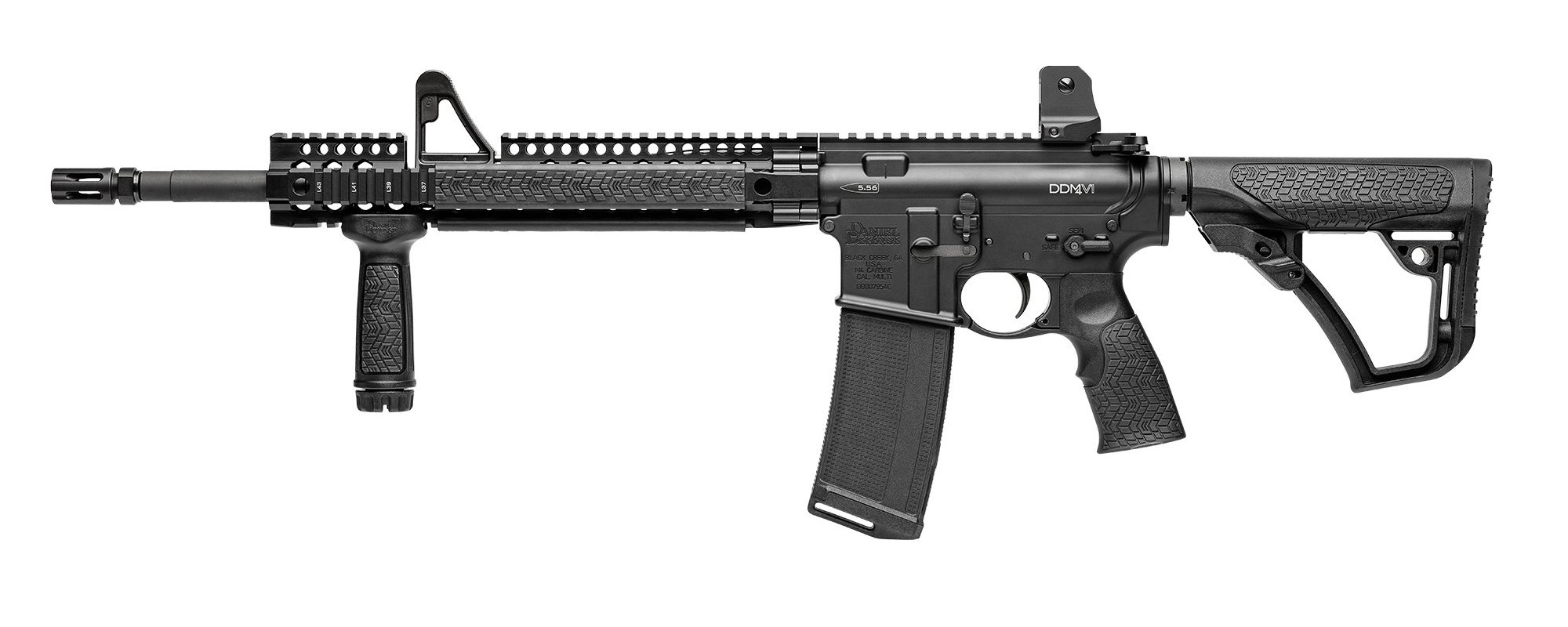 Daniel Defense | DDM4 V1 | 223 Rem | 5.56 NATO | Matte Black Hardcoat Anodized
