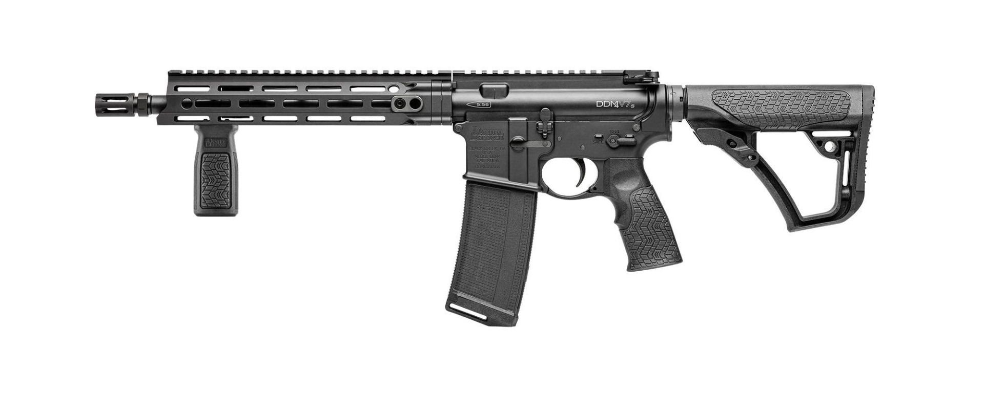 Daniel Defense | DDM4V7 S | 223 Rem | 5.56 NATO | Matte Black