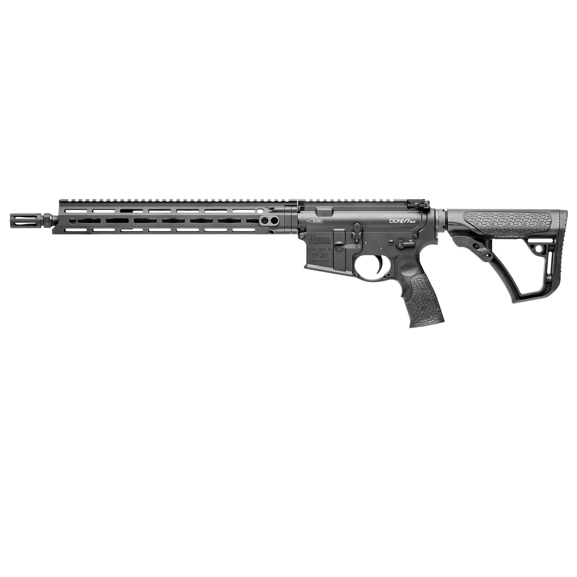 Daniel Defense | DDM4 V7 SLW | 223 Rem | 5.56 NATO | Matte Black