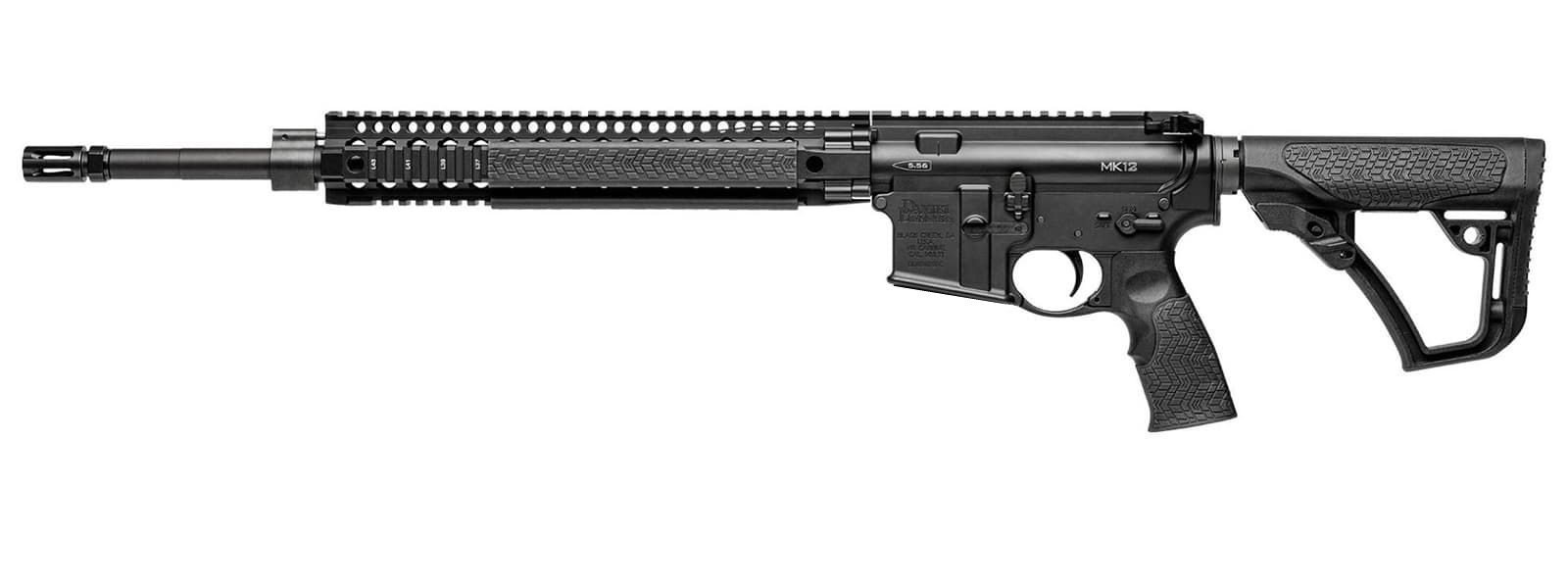 Daniel Defense | DDM4 MK12 | 223 Rem | 5.56 NATO | Matte Black Hardcoat Anodized