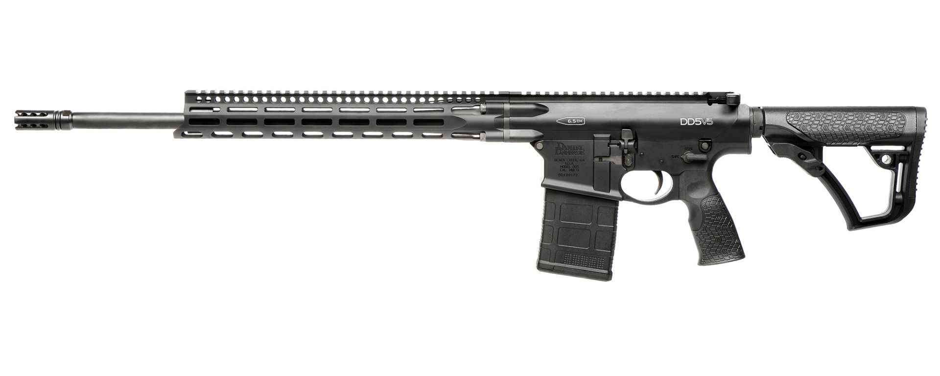 Daniel Defense | DD5 V5 | 6.5 Creedmoor | Black Type III Hard Anodized