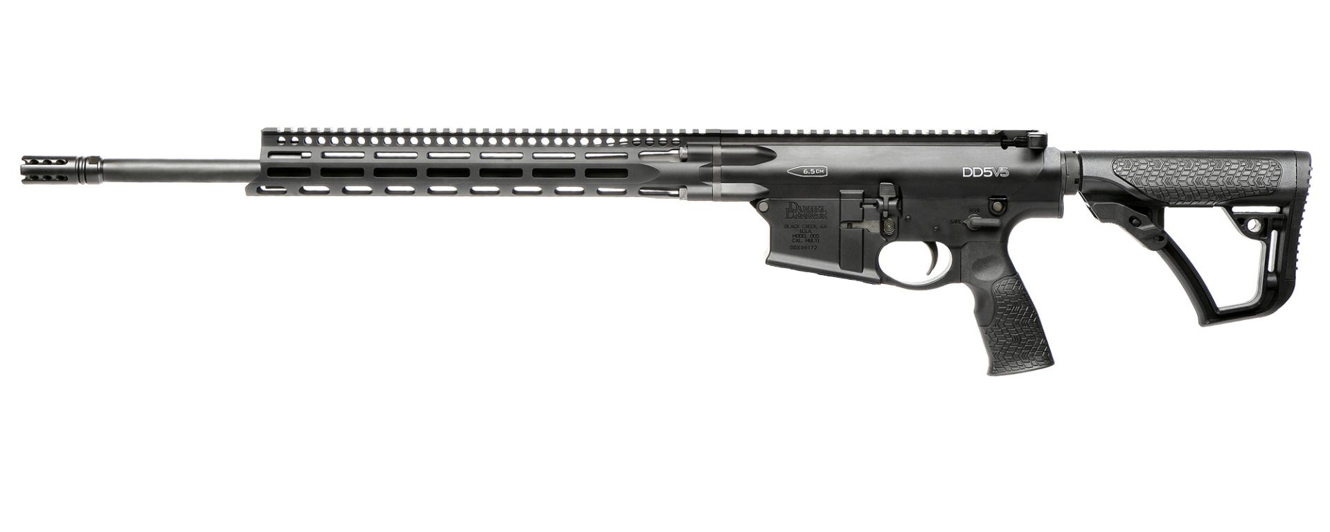 Daniel Defense | DD5 V5 | 6.5 Creedmoor | Black Type III Hard Anodized
