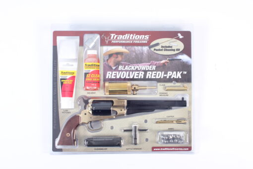 Traditions | 1858 Army Redi-Pak | .44 Caliber | Blued / Brass