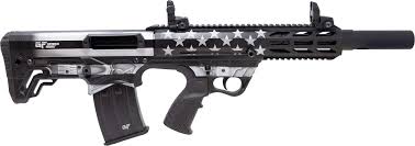 Gforce Arms | GFY1 | 12 Gauge | Black & White American Flag