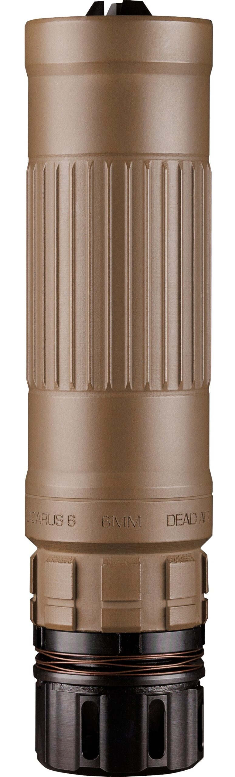 Dead Air Armament | Lazarus 6 | 5.56mm | 6mm | Flat Dark Earth Cerakote