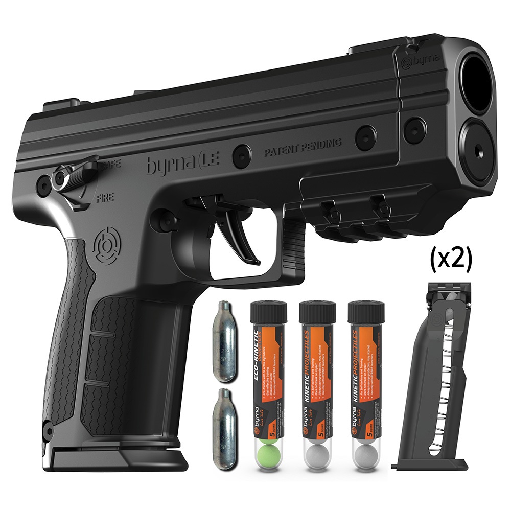 Byrna Technologies | LE Kinetic Kit | .68 Caliber | Black