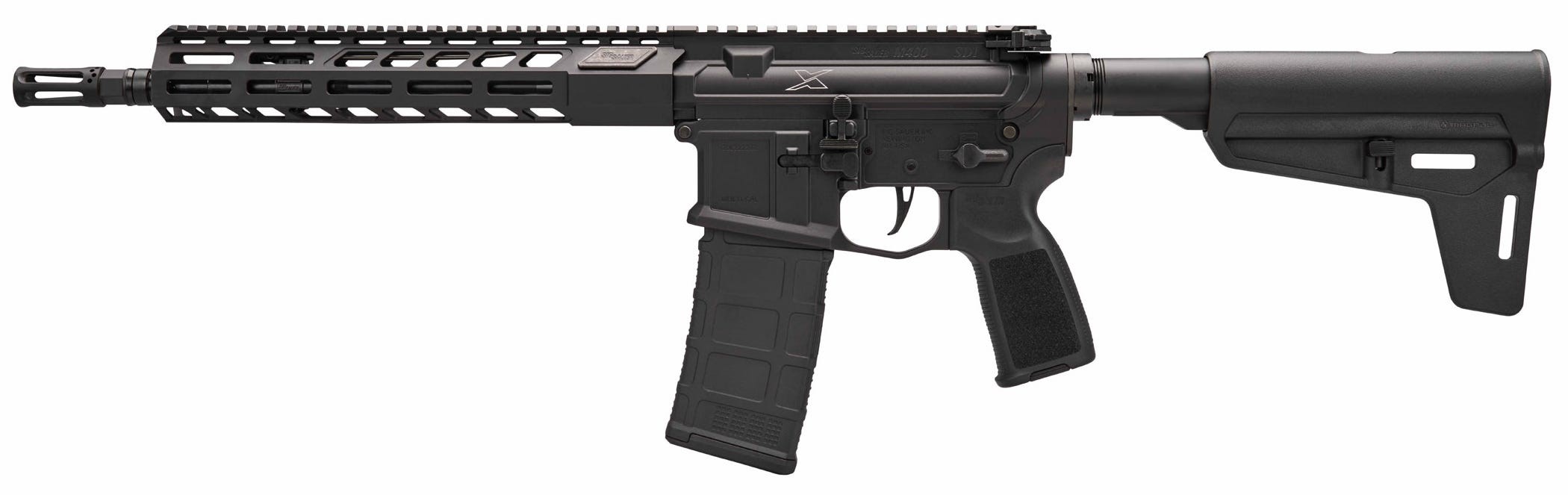SIG SAUER | M400 SDI Pistol | 223 Rem | 5.56 NATO | Black Anodized