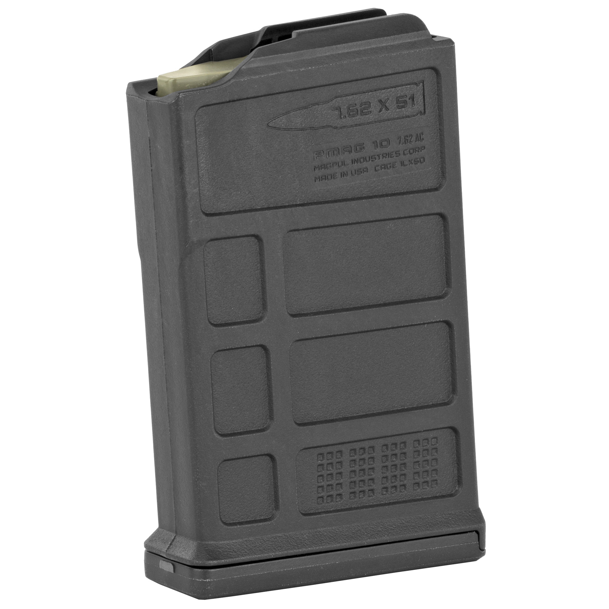 Magpul | PMAG 10 7.62 AC | 7.62 x 51mm | 308 Win | Black