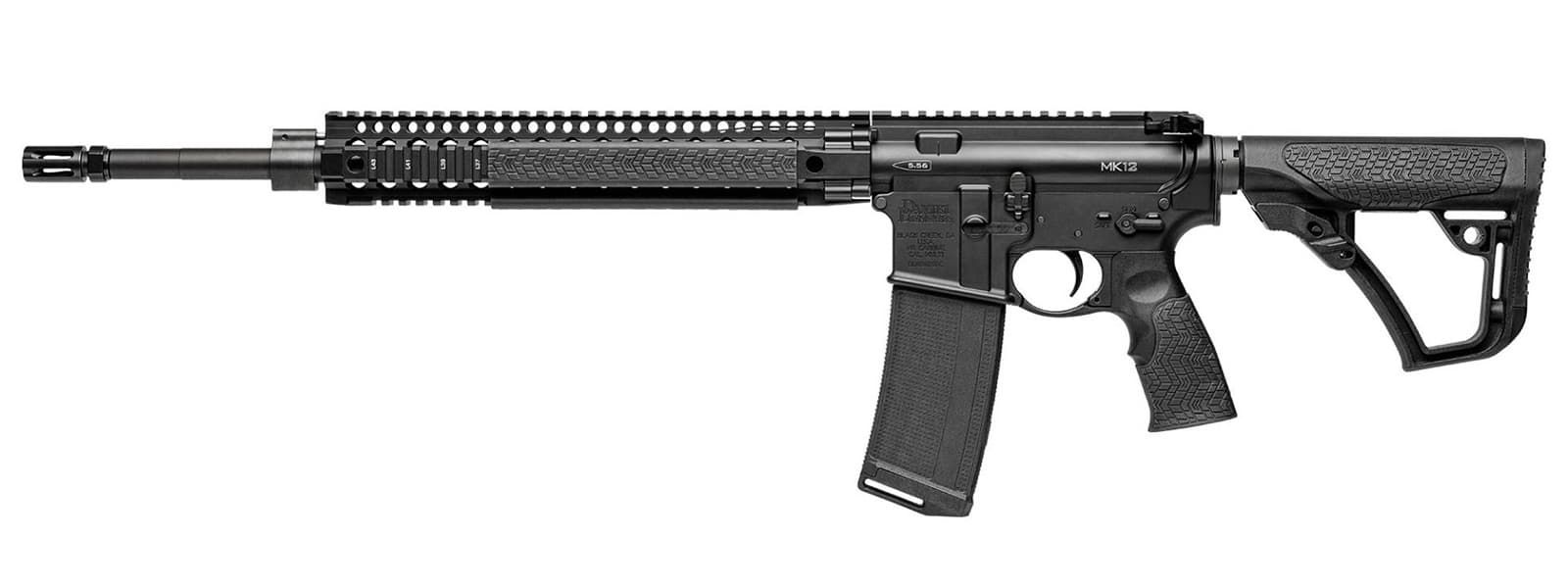 Daniel Defense | DDM4 MK12 | 223 Rem | 5.56 NATO | Matte Black Hardcoat Anodized