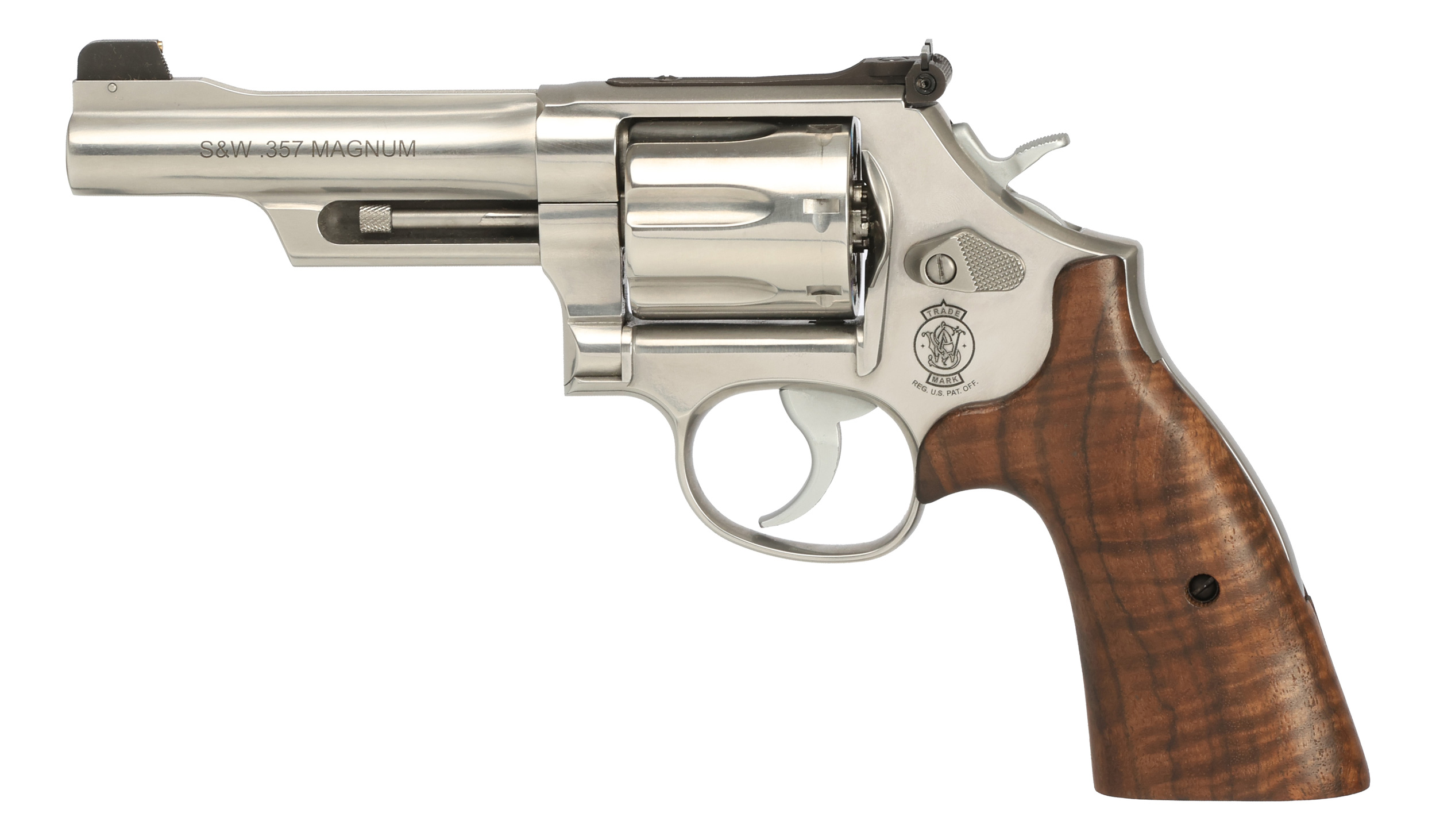 Smith and Wesson | 686 Plus Mountain Gun | 357 Magnum | 38 Special | Brushed Stainless Steel
