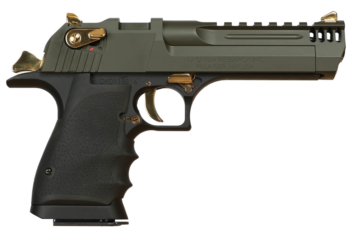 Magnum Research | Desert Eagle L5 | 357 Magnum | Mil-Spec Green Cerakote